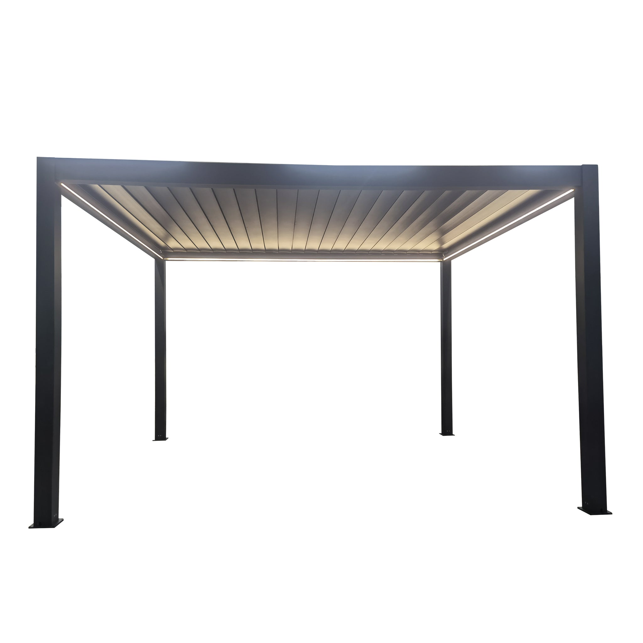 ARIA - pergola bioclimatica motorizzata con led