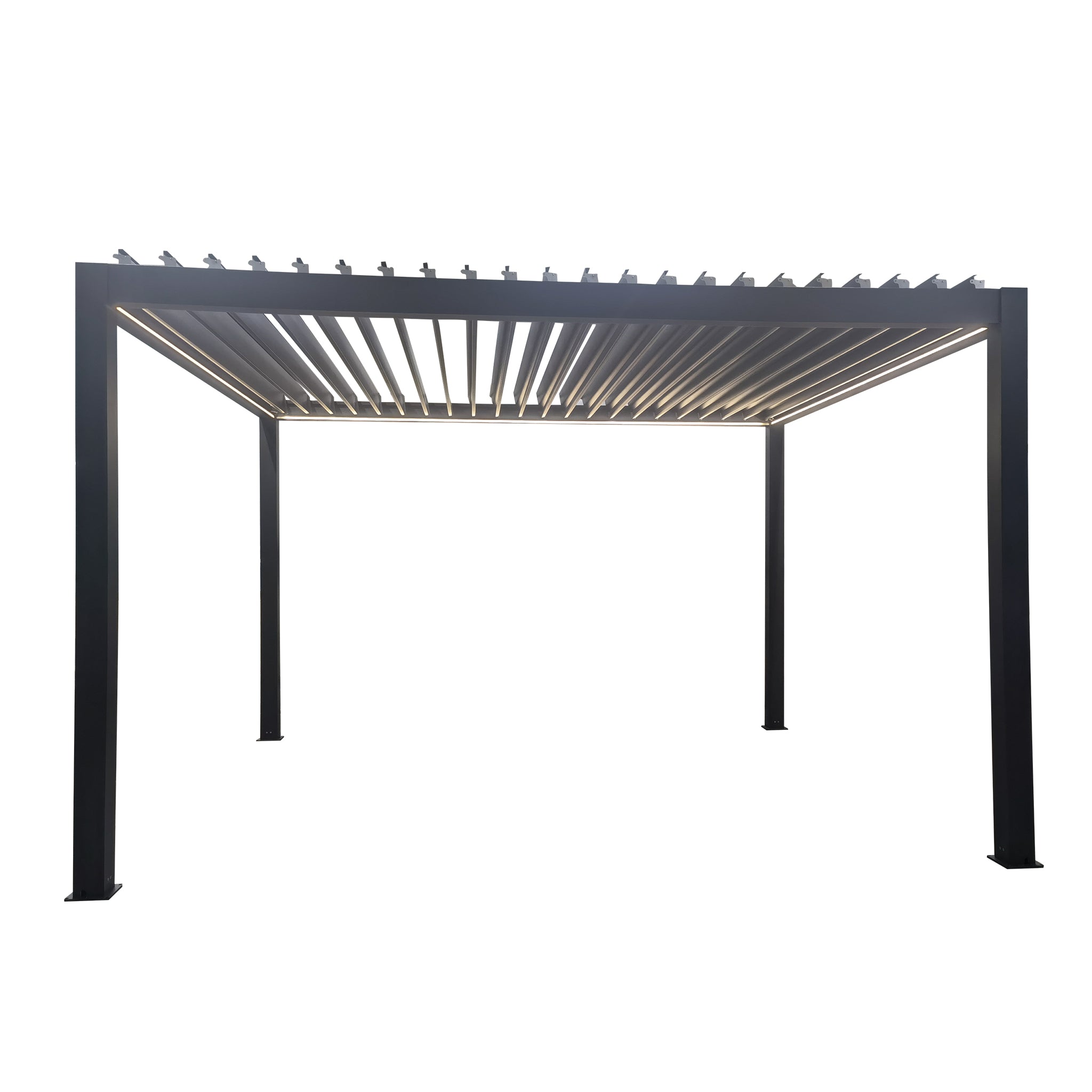 ARIA - pergola bioclimatica motorizzata con led