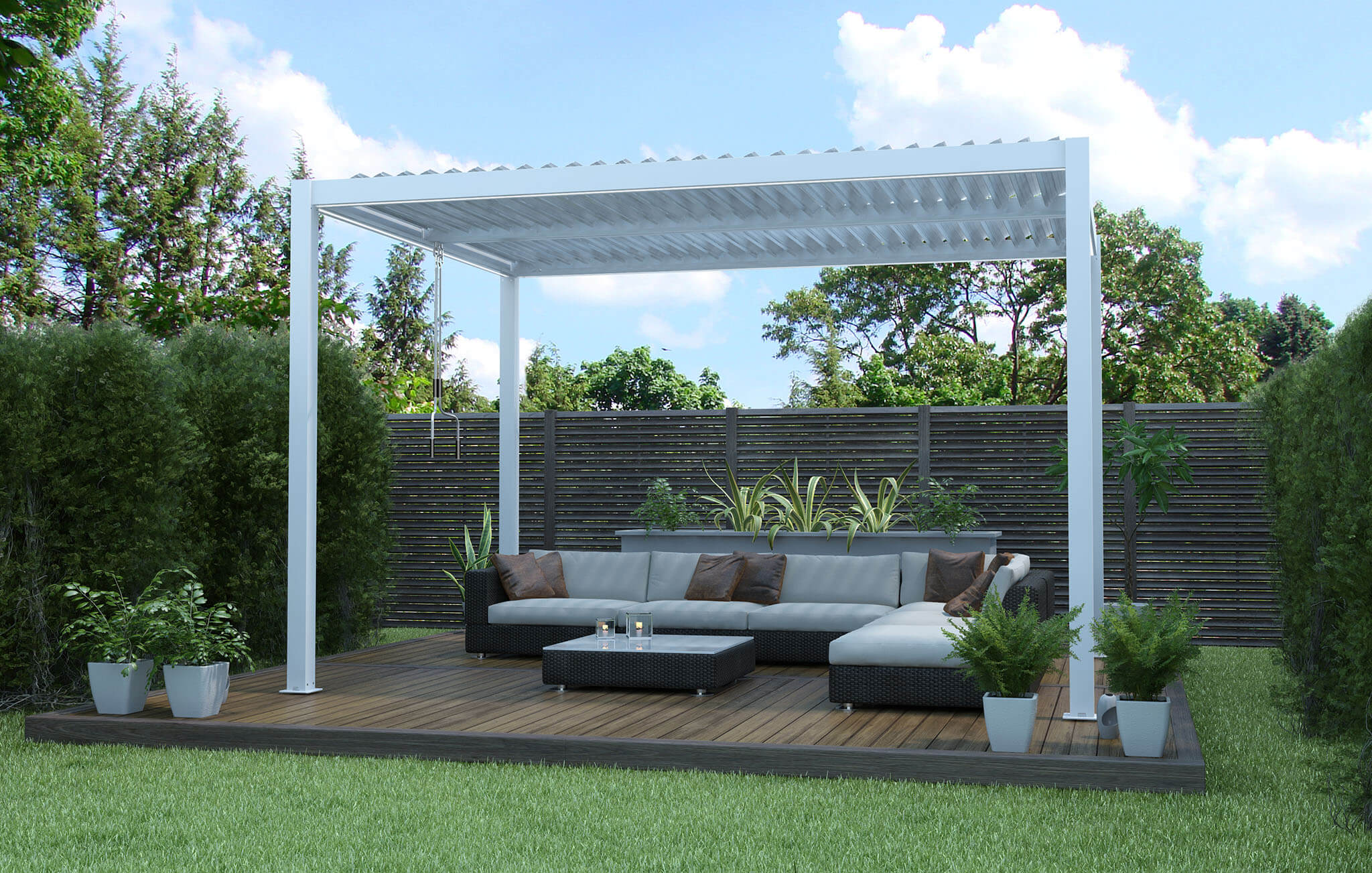 ARIA - pergola bioclimatica